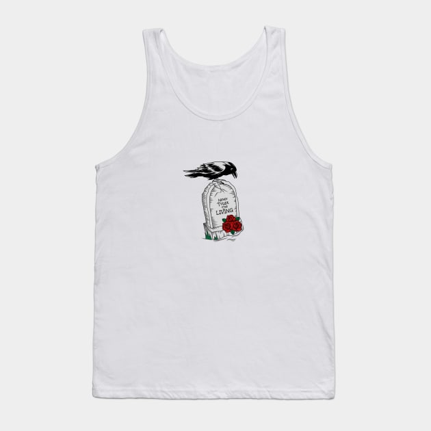 Rest in peace Tank Top by White Name